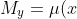 M_y=\mu(x)(3x+2y) \hspace{30 mm}= N_x=\mu'(x)(x^2+xy)+\mu(x)(2x+y)